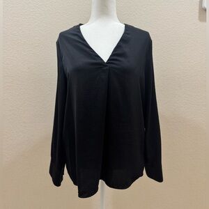 Women’s black blouse, size, large, banana republic